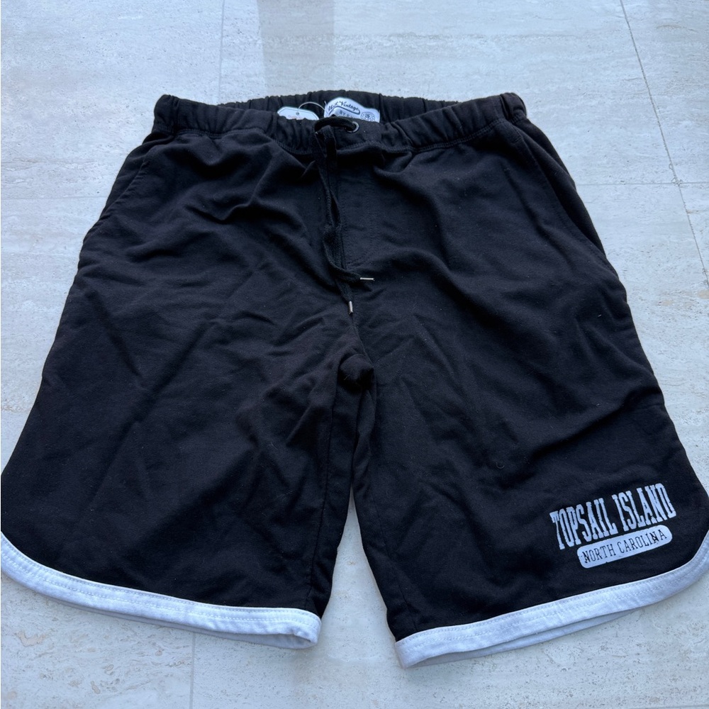 Topsail Island Black Men's Shorts